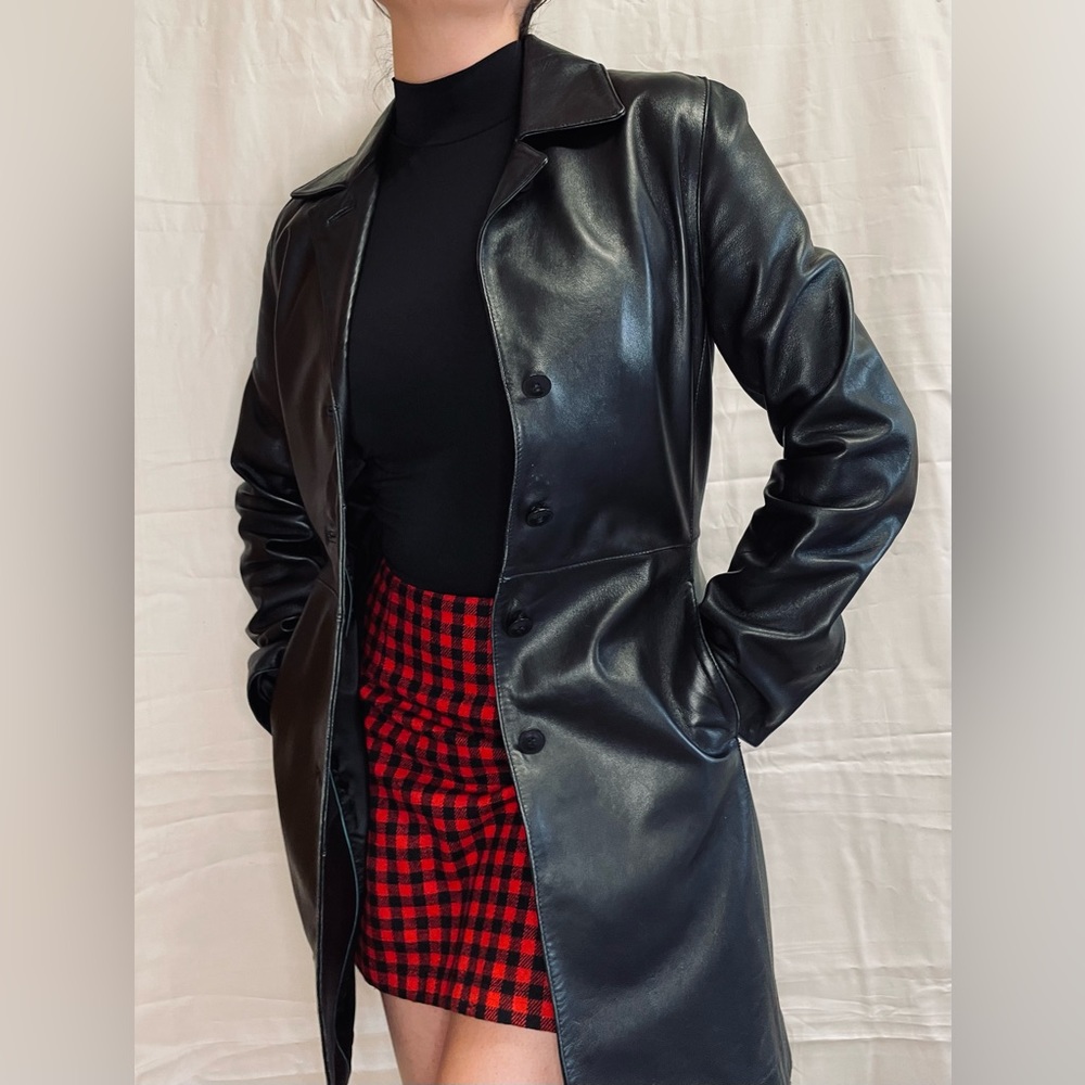 Kenneth Cole Women’s 100% Genuine Leather Jacket